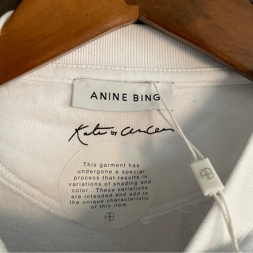 ANINE BING x KATE MOSS Sweatshirt NWT - Picture 8 of 11